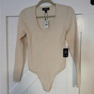 Express sweater bodysuit NWT